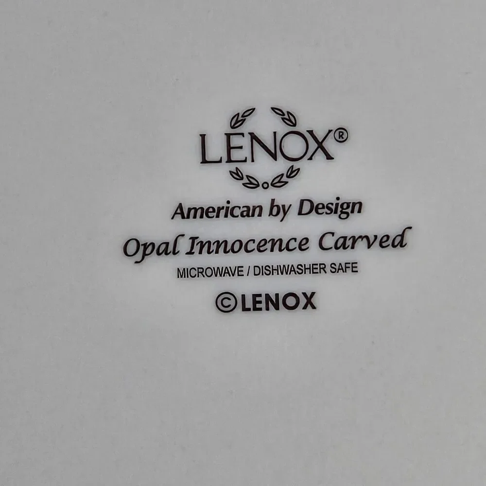Lenox Opal Innocence Carved 11